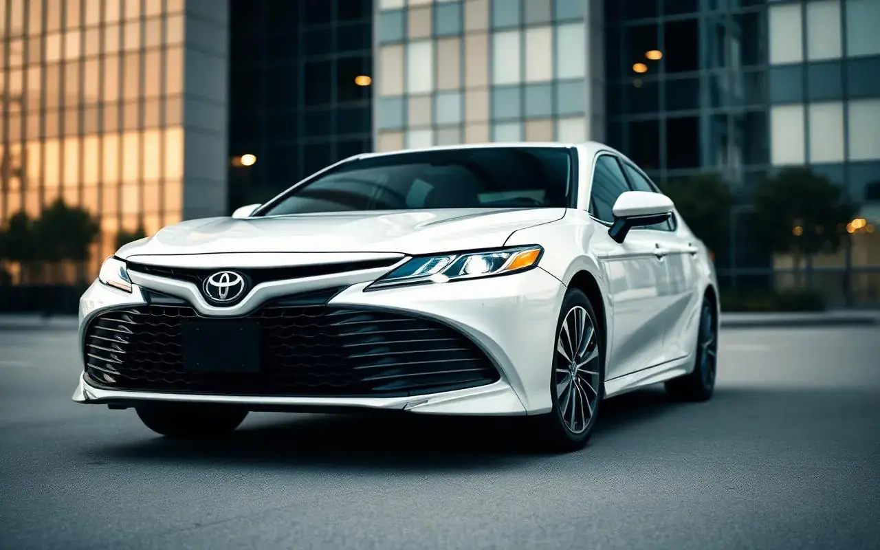 Toyota Camry Hybrid Luxury chauffeur-driven cab for hire in Hyderabad