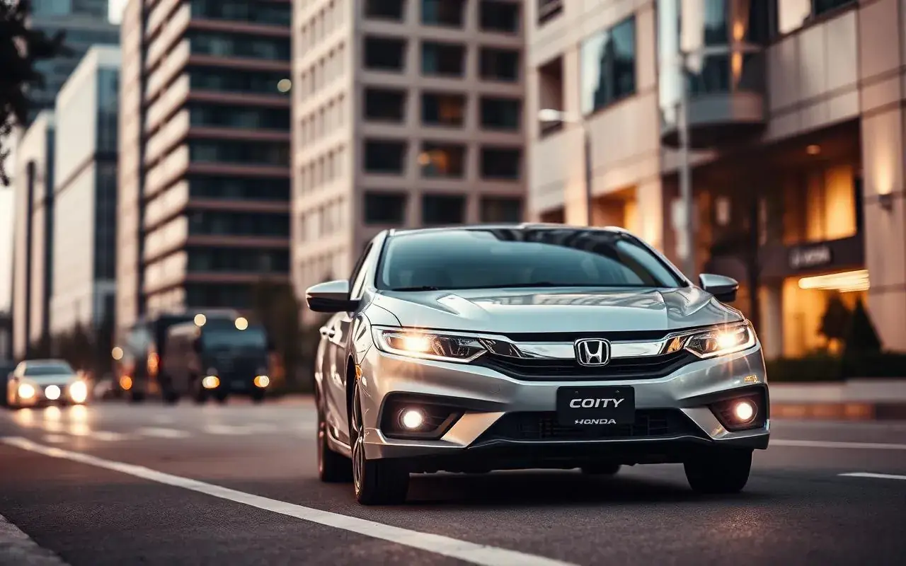 Honda City Sedan chauffeur-driven cab for hire in Hyderabad